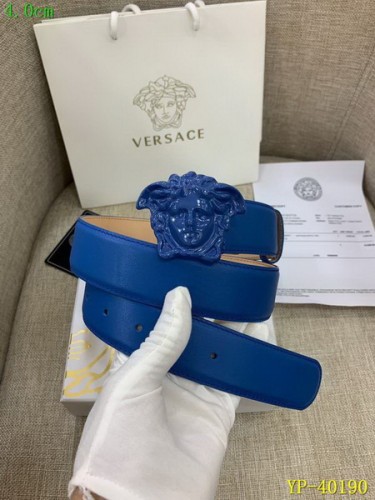 Super Perfect Quality Versace Belts(100% Genuine Leather,Steel Buckle)-819