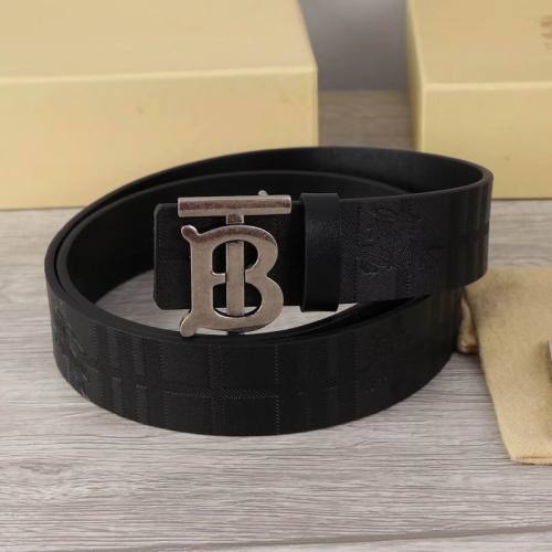 Super Perfect Quality Burberry Belts(100% Genuine Leather,steel buckle)-024