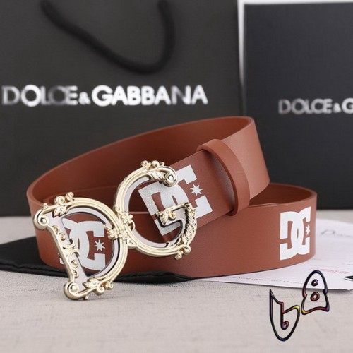 Super Perfect Quality DG Belts(100% Genuine Leather,steel Buckle)-022