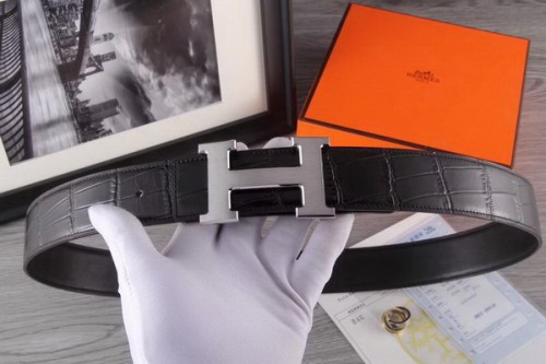 Super Perfect Quality Hermes Belts(100% Genuine Leather,Reversible Steel Buckle)-491