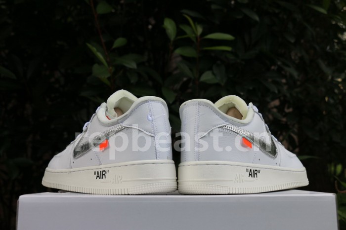 Authentic 2018 Off White x Moma Air Force 1 One Low White