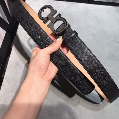 Super Perfect Quality Ferragamo Belts(100% Genuine Leather,steel Buckle)-806