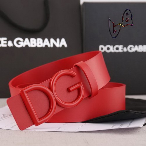 Super Perfect Quality DG Belts(100% Genuine Leather,steel Buckle)-034