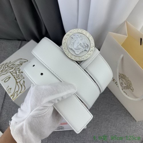Super Perfect Quality Versace Belts(100% Genuine Leather,Steel Buckle)-529