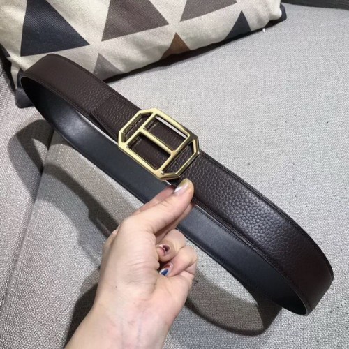 Super Perfect Quality Hermes Belts(100% Genuine Leather,Reversible Steel Buckle)-622