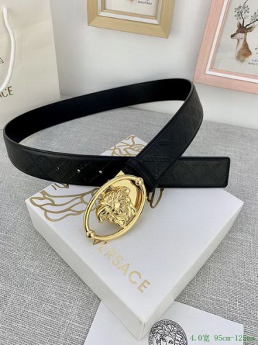 Super Perfect Quality Versace Belts(100% Genuine Leather,Steel Buckle)-530
