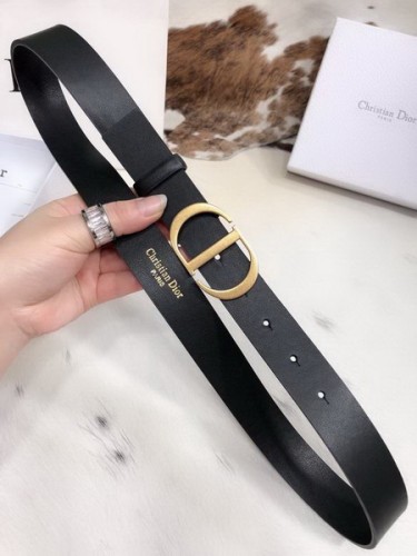 Super Perfect Quality Dior Belts(100% Genuine Leather,steel Buckle)-222
