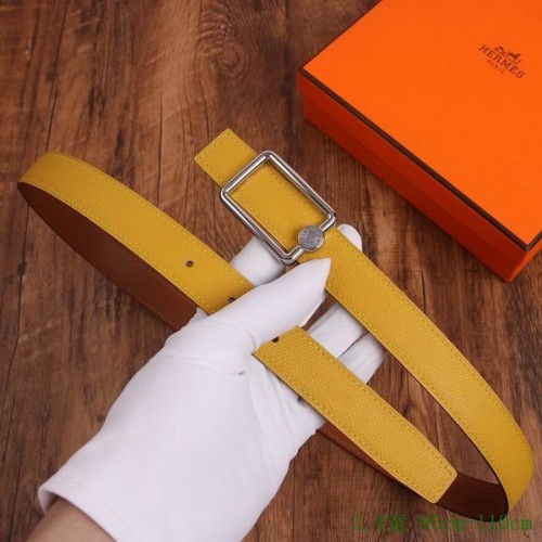 Super Perfect Quality Hermes Belts(100% Genuine Leather,Reversible Steel Buckle)-959