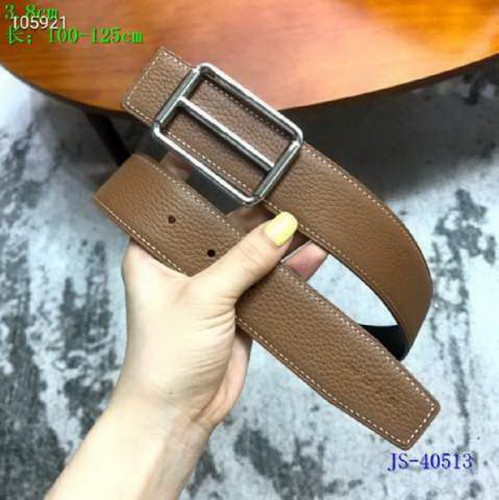 Super Perfect Quality Hermes Belts(100% Genuine Leather,Reversible Steel Buckle)-718