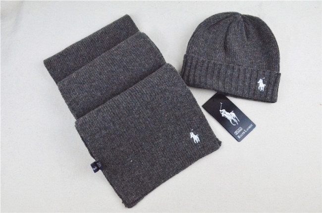 POLO Wool Cap Scarf AAA-007