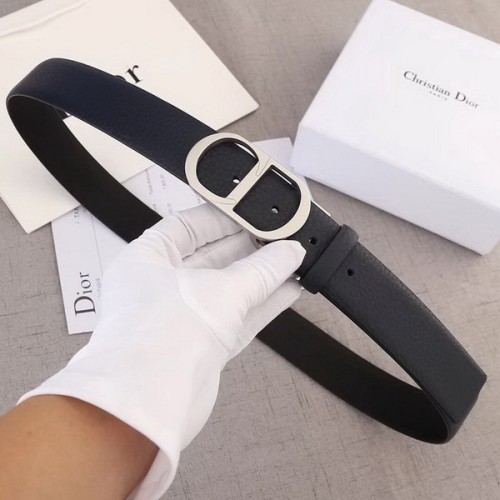 Super Perfect Quality Dior Belts(100% Genuine Leather,steel Buckle)-001