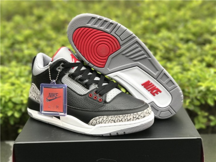 Super Max Perfect Jordan 3'88 Retro “Black Cement”