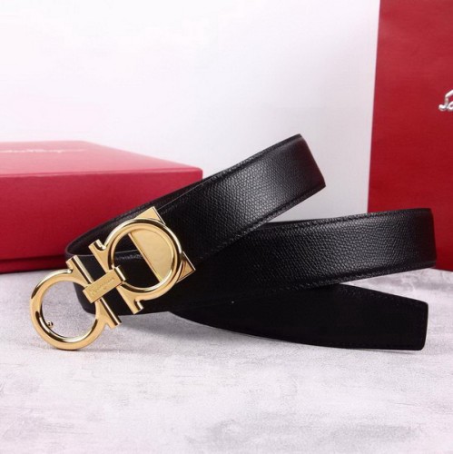 Super Perfect Quality Ferragamo Belts(100% Genuine Leather,steel Buckle)-816