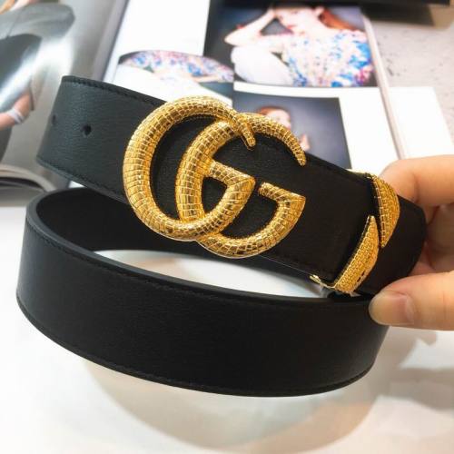 Super Perfect Quality G women Belts(100% Genuine Leather,steel Buckle)-447
