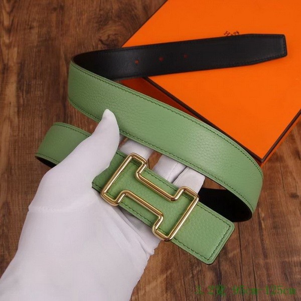 Super Perfect Quality Hermes Belts(100% Genuine Leather,Reversible Steel Buckle)-976