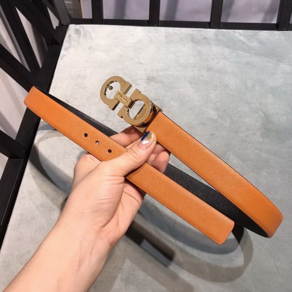 Super Perfect Quality Ferragamo Belts(100% Genuine Leather,steel Buckle)-1029