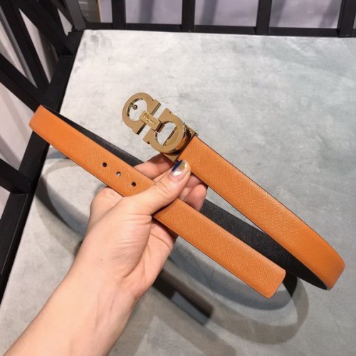 Super Perfect Quality Ferragamo Belts(100% Genuine Leather,steel Buckle)-1029