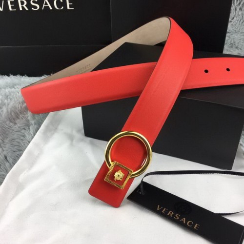 Super Perfect Quality Versace Belts(100% Genuine Leather,Steel Buckle)-166