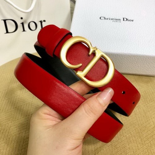 Super Perfect Quality Dior Belts(100% Genuine Leather,steel Buckle)-349