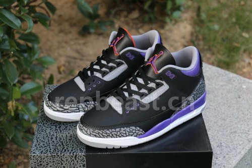 Authentic Air Jordan 3 “Court Purple”