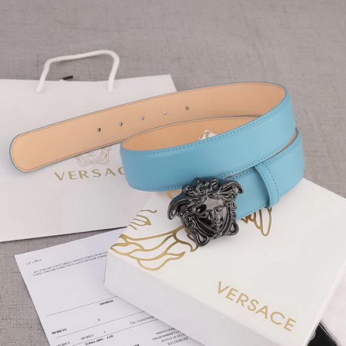 Super Perfect Quality Versace Belts(100% Genuine Leather,Steel Buckle)-338