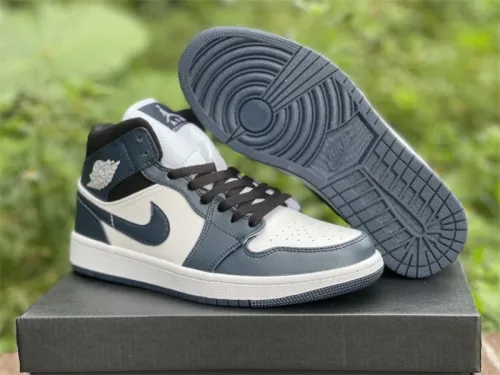 Authentic  Air Jordan 1 Low “Dark Teal”    GS