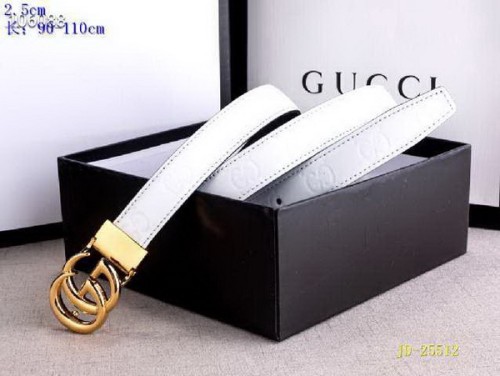 Super Perfect Quality G Belts(100% Genuine Leather,steel Buckle)-2558
