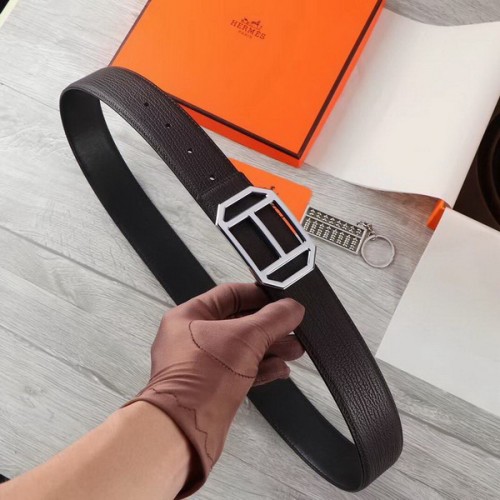 Super Perfect Quality Hermes Belts(100% Genuine Leather,Reversible Steel Buckle)-550