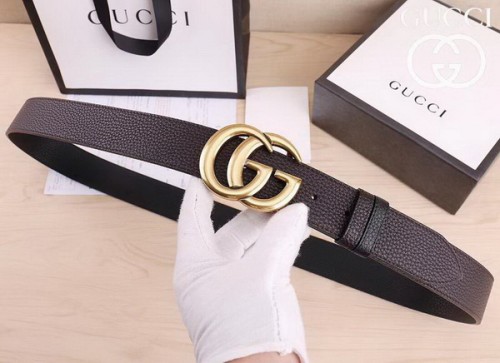 Super Perfect Quality G Belts(100% Genuine Leather,steel Buckle)-2140