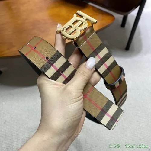 Super Perfect Quality Burberry Belts(100% Genuine Leather,steel buckle)-187