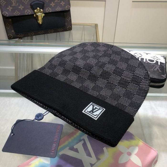 LV Wool Cap Scarf AAA-110