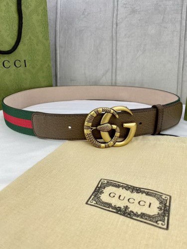 Super Perfect Quality G Belts(100% Genuine Leather,steel Buckle)-2929