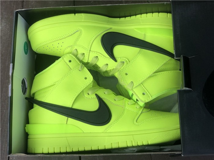 Authentic AMBUSH x Nike Dunk High Green