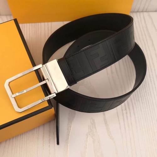 Super Perfect Quality FD Belts(100% Genuine Leather,steel Buckle)-045