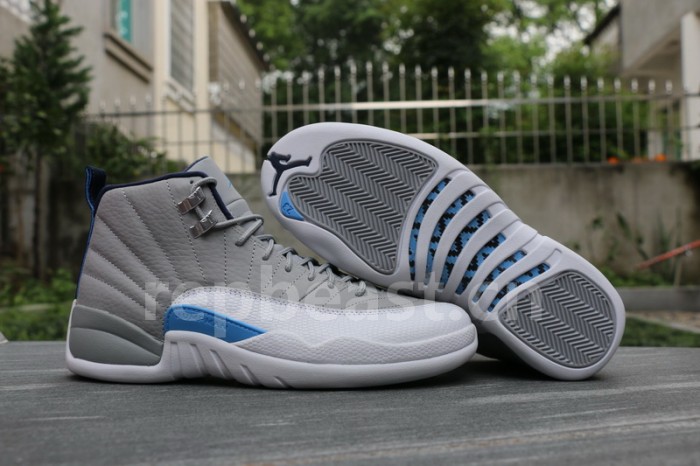 Authentic Air Jordan 12 Wolf Grey