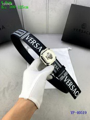 Super Perfect Quality Versace Belts(100% Genuine Leather,Steel Buckle)-389