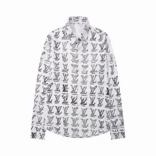 LV long sleeve shirt men-111(M-XXXL)