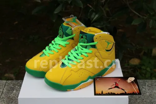 Authentic Air Jordan 7 PE Oregon Ducks