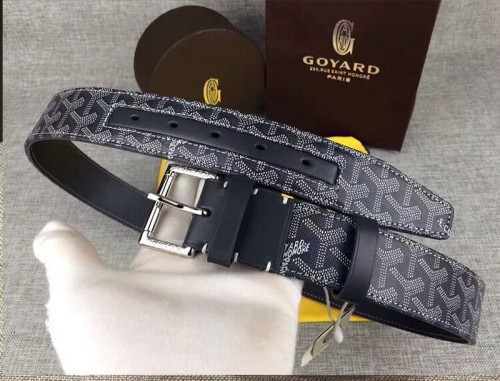 Super Perfect Quality Goyard Belts(100% Genuine Leather,steel Buckle)-002