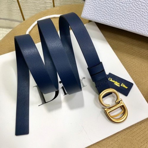 Super Perfect Quality Dior Belts(100% Genuine Leather,steel Buckle)-205
