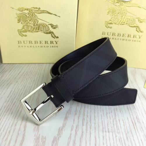 Super Perfect Quality Burberry Belts(100% Genuine Leather,steel buckle)-058