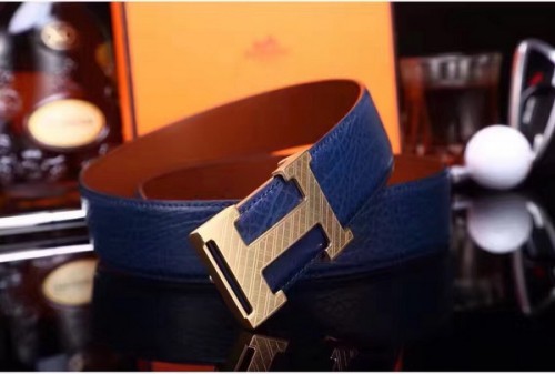 Super Perfect Quality Hermes Belts(100% Genuine Leather,Reversible Steel Buckle)-056