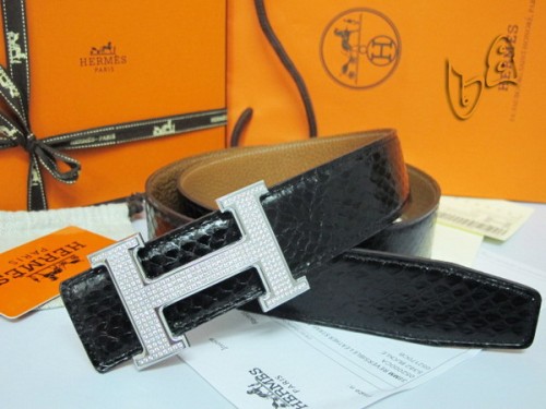 Super Perfect Quality Hermes Belts(100% Genuine Leather,Reversible Steel Buckle)-142