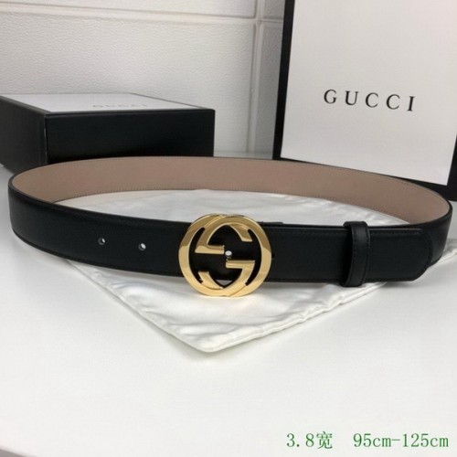 Super Perfect Quality G Belts(100% Genuine Leather,steel Buckle)-3013