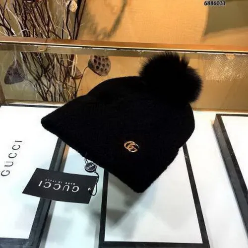 G Wool Cap Scarf AAA-043