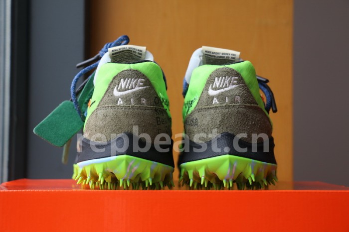 Authentic OFF-WHITE x Nike Zoom Terra Kiger 5 Green