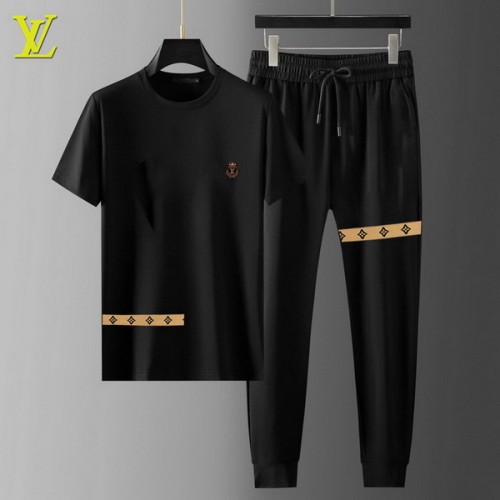 LV short sleeve men suit-090(M-XXXL)