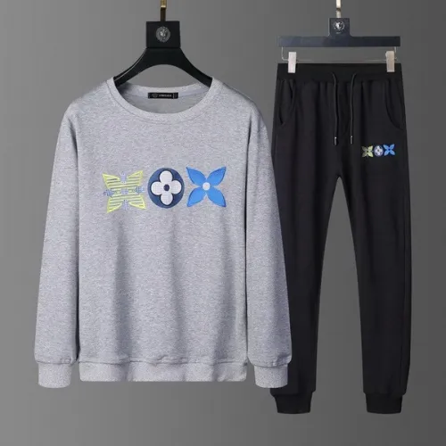 LV long sleeve men suit-048(M-XXXL)