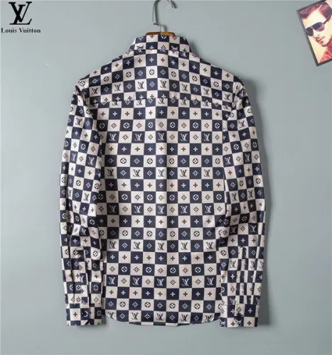 LV long sleeve shirt men-124(M-XXXL)
