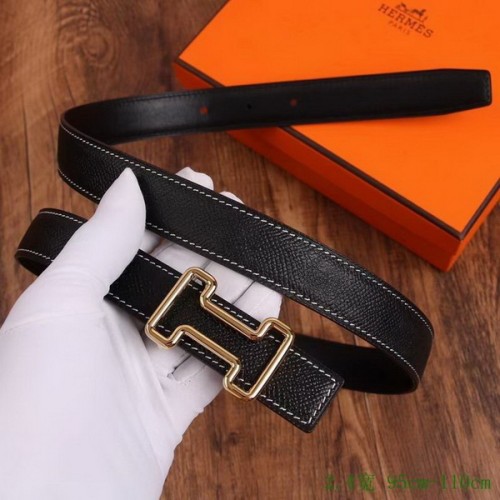 Super Perfect Quality Hermes Belts(100% Genuine Leather,Reversible Steel Buckle)-949